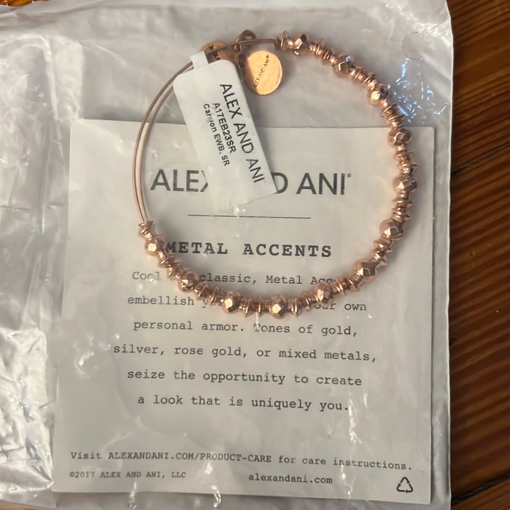 Alex and Ani Canyon Beaded Bangle